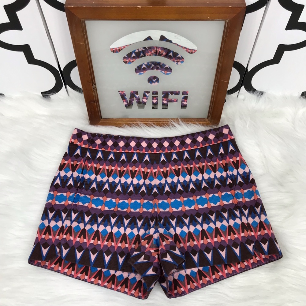 J.Crew Purple/Multi-Color Shorts
